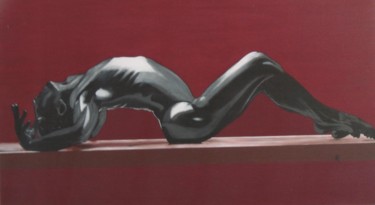 Картина под названием "reptation" - Marceline Robert, Подлинное произведение искусства, Акрил