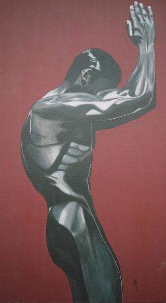 Peinture intitulée "marco" par Marceline Robert, Œuvre d'art originale, Acrylique