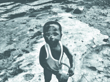 Fotografia intitulada "Sguardo d'africa" por Marcella Gurrieri, Obras de arte originais, Fotografia digital