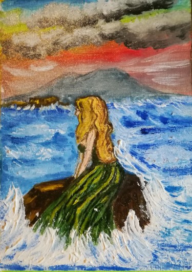Pittura intitolato "Resilienza" da Marcella Molea, Opera d'arte originale, Olio