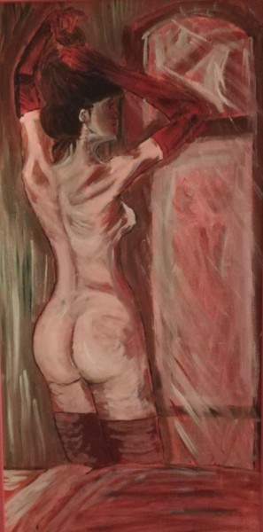 Painting titled "SEDUZIONE" by Marcella Molea, Original Artwork, Oil