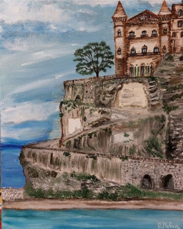 Pintura titulada "Castello Mezzacapo." por Marcella Molea, Obra de arte original, Oleo