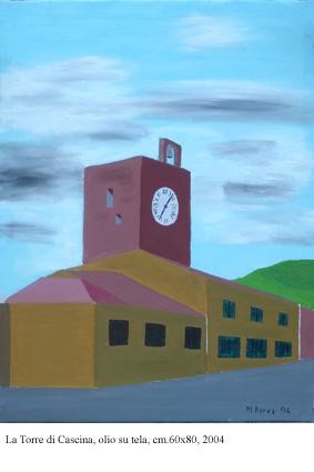 Painting titled "La Torrea di Cascina" by Marcello Aprea, Original Artwork