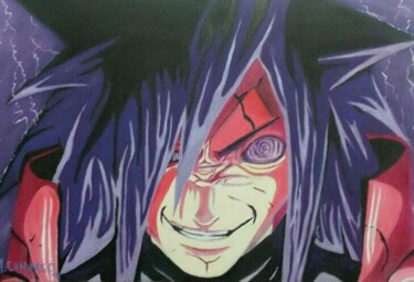 Painting titled "Madara" by Marcelo Camargo, Original Artwork