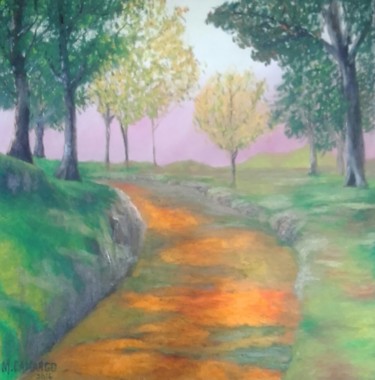Caminho Painting titled "Caminho" by Marcelo Camargo, Original Artwork, Oil