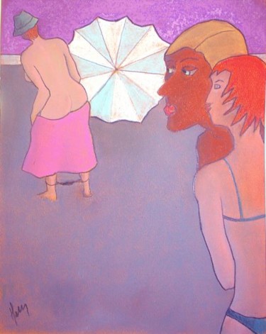 Peinture intitulée "pastel 24" par Marc Hatot, Œuvre d'art originale