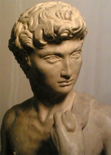 Sculpture titled "David" by Marcial, Original Artwork