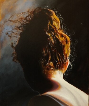 Painting titled "She II" by Marcin Grzelczak, Original Artwork, Oil