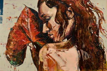 Картина под названием ""Melancholy"" - Marcin Mikołajczak, Подлинное произведение искусства, Масло