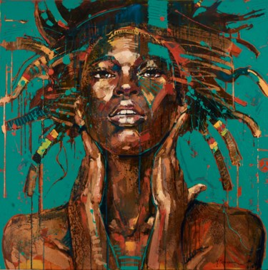 Painting titled ""Emancipation"" by Marcin Mikołajczak, Original Artwork, Oil