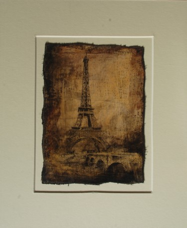 Gravures & estampes intitulée "Paris" par Marcin Mikołajczak, Œuvre d'art originale, Autre