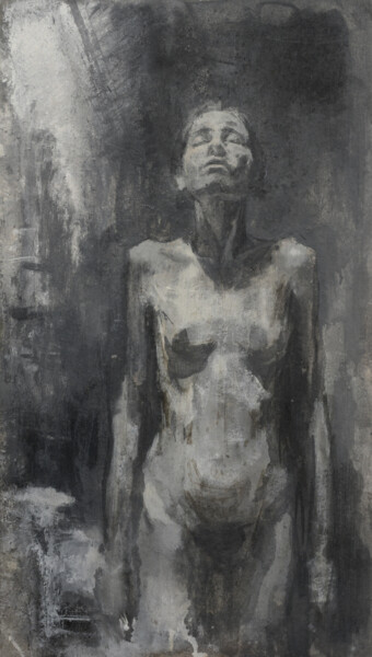 Картина под названием "Act 03" - Marcin Szymielewicz (Szymielewicz), Подлинное произведение искусства, Масло