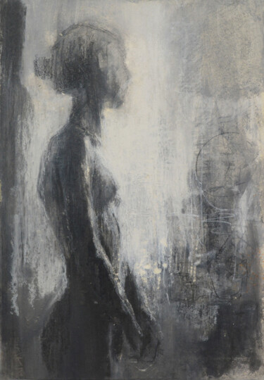 Картина под названием "Act 05" - Marcin Szymielewicz (Szymielewicz), Подлинное произведение искусства, Пастель