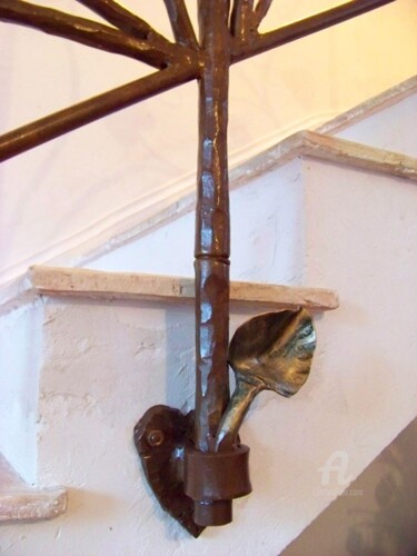 Sculpture intitulée "Détail rampe" par Marc Majoullier, Œuvre d'art originale