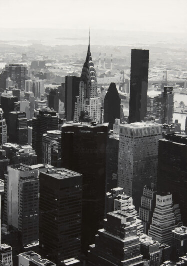 Pittura intitolato "Chrysler Building N…" da Marco Barberio, Opera d'arte originale, Acrilico Montato su Telaio per barella…
