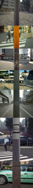 Photography titled "TOKYO POLES" by Marco Della Rosa, Original Artwork, Analog photography