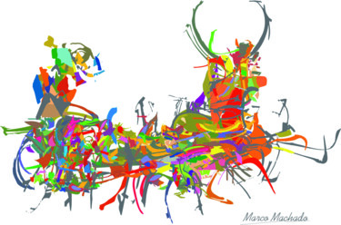 Digitale Kunst mit dem Titel "Bug Legs." von Marco Machado, Original-Kunstwerk, Fotomontage