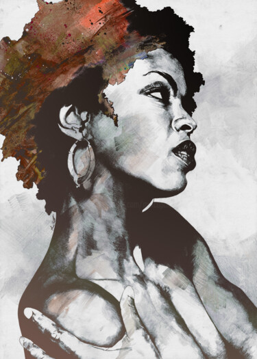 Digital Arts titled "Miseducation red: L…" by Marco Paludet, Original Artwork, Pencil