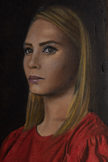 Painting titled "Valeria" by Marco Pierini, Original Artwork, Acrylic