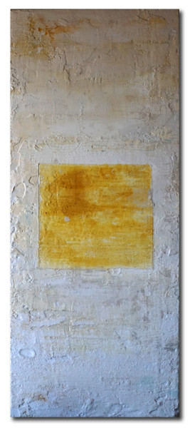 Painting titled "MESSA A FUOCO 1" by Marco Ramassotto, Original Artwork, Acrylic Mounted on Wood Panel