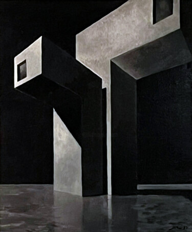 Malerei mit dem Titel "VACO 1" von Marco Ramassotto, Original-Kunstwerk, Acryl