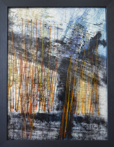 Pintura titulada "SHADOWS AND LIGHT" por Marco Scaramuzza, Obra de arte original, Vidrieras de pintura Montado en Panel de m…