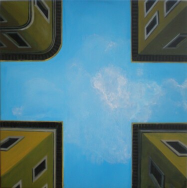 Painting titled "Cielo II" by Marco Teatro, Original Artwork, Acrylic