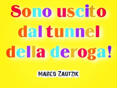 「Sono uscito dal tun…」というタイトルのデジタルアーツ Marco Zautzikによって, オリジナルのアートワーク, デジタルコラージュ