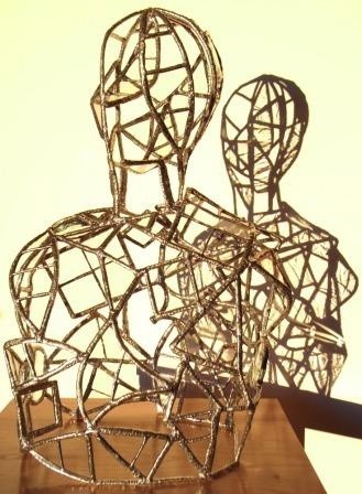 Sculpture titled "transparent man" by Marco Cannone, Original Artwork