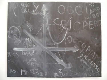 Painting titled "liceo scientifico 1…" by Marcio, Original Artwork