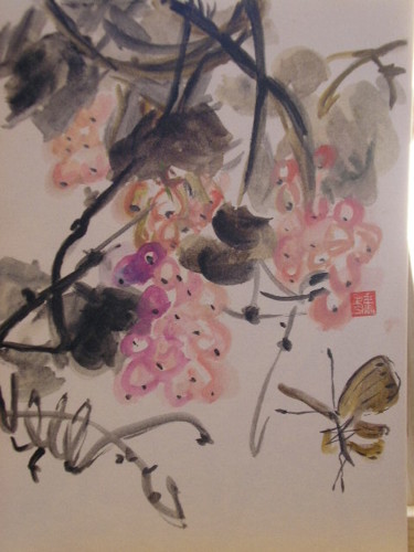 Peinture intitulée "Arbre à Papillon" par Marcoh, Œuvre d'art originale