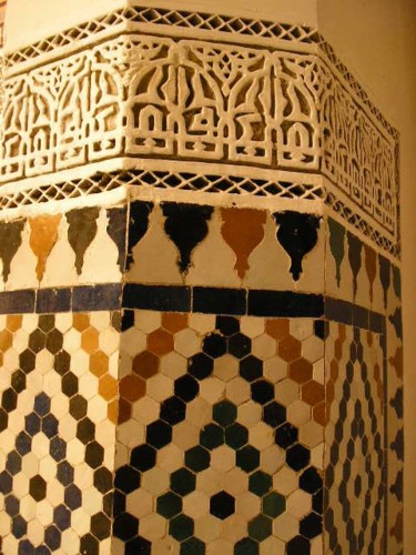 Photographie intitulée "marrakech ; mosaiqu…" par Marcoh, Œuvre d'art originale