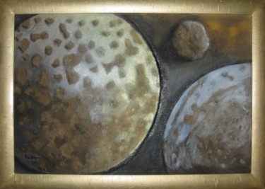 Painting titled "riscaldamento globa…" by Marco Mazzurana, Original Artwork
