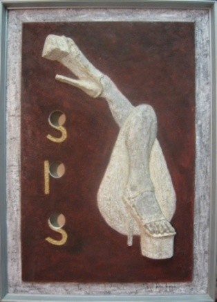 Painting titled "Genesi" by Marco Mazzurana, Original Artwork