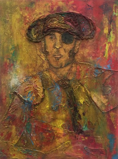 Painting titled "Padilla" by Marcos Sánchez, Original Artwork, Acrylic