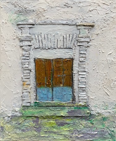 Pintura titulada "puerta" por Marcos Sánchez, Obra de arte original, Acrílico