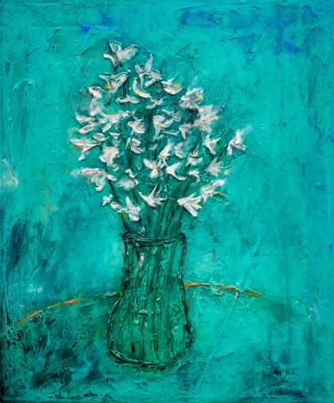 primavera Pintura intitulada "primavera" por Marcos Sánchez, Obras de arte originais, Acrílico