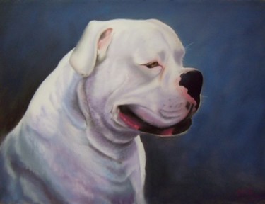 Painting titled "Roscoe" by Marcus Moller, Original Artwork