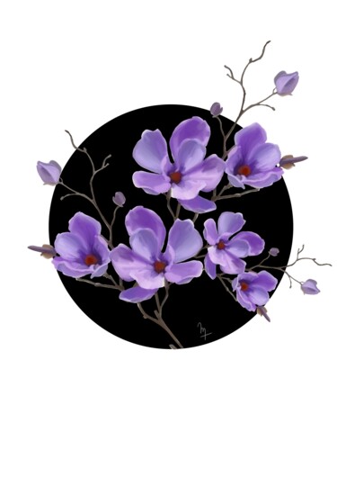 "Sakura 1" başlıklı Dijital Sanat Marevann tarafından, Orijinal sanat, Dijital Resim