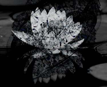 Digital Arts titled "Lotus" by Ekaterina Iakshina, Original Artwork, Collages