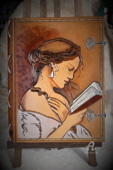 Artcraft titled "Liseuse- Carnet en…" by Margaery, Original Artwork