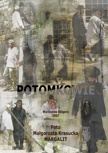Digitale Kunst mit dem Titel "Plakat " Potomkowie"" von Margalit (Malgorzata Krasucka), Original-Kunstwerk