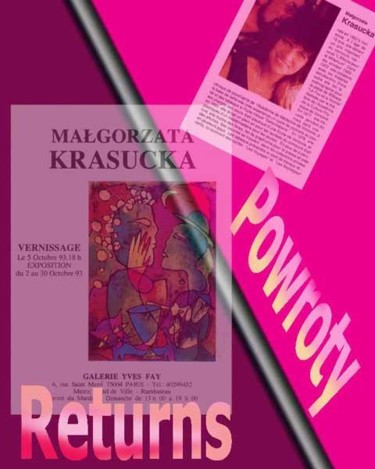 Arts numériques intitulée "Powroty" par Margalit (Malgorzata Krasucka), Œuvre d'art originale