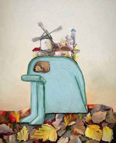 Картина под названием "Live the life" - Margarita Ado, Подлинное произведение искусства, Масло