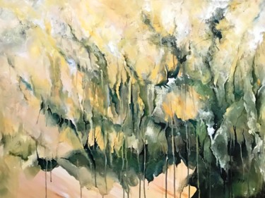 Painting titled "In the Shade" by Margarita Ado, Original Artwork, Acrylic