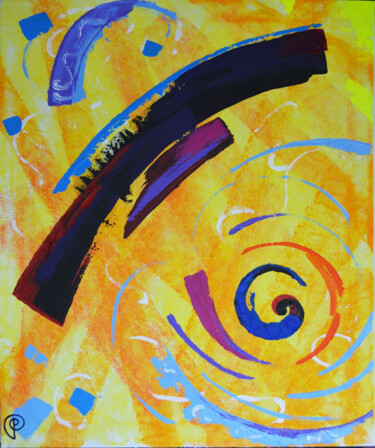 Painting titled "Noname4" by Margarita Felis, Original Artwork, Acrylic