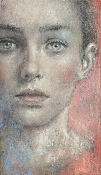 Картина под названием "Came in a dream" - Margarita Ivanova, Подлинное произведение искусства, Масло Установлен на Деревянна…
