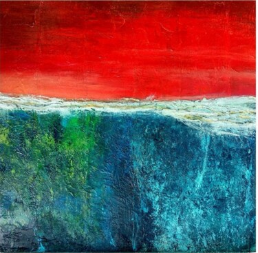 Картина под названием "Морская нега" - Маргарита Нарышкина, Подлинное произведение искусства, Акрил