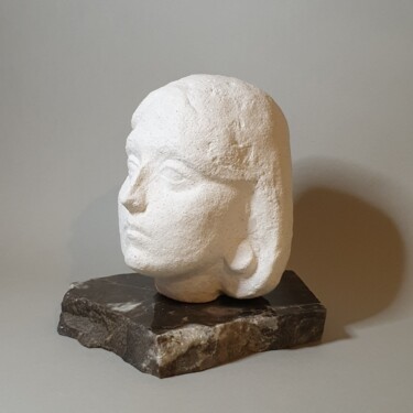 Скульптура под названием "Natasha" - Margarita Simonova, Подлинное произведение искусства, Керамика