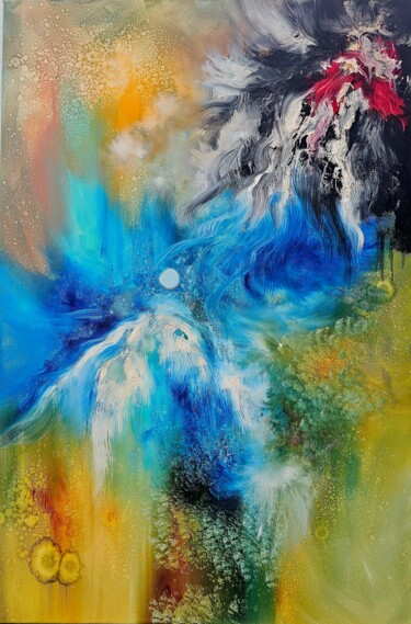 Malerei mit dem Titel "Milky Way" von Margo Tartart, Original-Kunstwerk, Öl